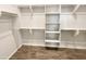 Spacious walk-in closet with built-in shelving and ample storage at 4171 E Ronald St, Gilbert, AZ 85295