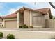 Inviting home with well-maintained landscaping, tile roof and convenient two car garage at 4436 E Shomi St, Phoenix, AZ 85044