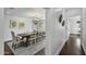 View of the dining room featuring a decorative chandelier at 6340 E Mitchell Dr, Scottsdale, AZ 85251
