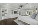 Beautiful primary bedroom featuring ample natural light and wood flooring at 6340 E Mitchell Dr, Scottsdale, AZ 85251