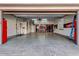 Clean, spacious garage with epoxy flooring and storage cabinets at 8427 E Preserve Way, Scottsdale, AZ 85266