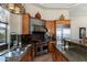 A kitchen featuring custom cabinetry, stainless steel appliances, and granite countertops at 8427 E Preserve Way, Scottsdale, AZ 85266