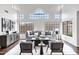 Comfortable living room featuring a stylish sofa, modern decor, and ample natural light at 14841 N 62Nd Way, Scottsdale, AZ 85254