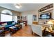 Relaxing living area featuring hardwood floors and ample space for entertaining at 17200 W Bell Rd # 1643, Surprise, AZ 85374