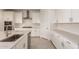 Beautiful modern kitchen with stainless steel appliances, white cabinets, and a subway tile backsplash at 21830 E Bonanza E Ct, Queen Creek, AZ 85142