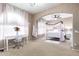 Light filled bedroom with lots of natural light and archways provides lots of space and character at 2226 E Beachcomber Dr, Gilbert, AZ 85234