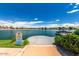 Convenient lake access with a dock, perfect for boating and enjoying waterfront activities at 2226 E Beachcomber Dr, Gilbert, AZ 85234