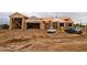 New construction: a large, single-Gathering home, framed and with a two-car garage, is being built on a vast lot in Arizona at 28668 N 151St Ave, Surprise, AZ 85387