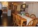 Cozy dining room featuring a wooden table set, perfect for Gathering meals and gatherings at 303 S Recker Rd # 218, Mesa, AZ 85206
