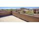 Large outdoor deck overlooking the community and the surrounding desert landscape at 3564 N Tuscany --, Mesa, AZ 85207