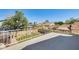 The balcony overlooks a fenced backyard and artificial turf at 4050 W Camino Del Rio --, Glendale, AZ 85310
