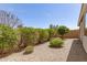 Private backyard with lush landscaping provides a tranquil outdoor living space at 4176 E Bonanza Rd, Gilbert, AZ 85297