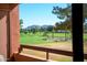 Golf course view from the balcony, showcasing lush green fairways and desert mountain views at 4303 E Cactus S Rd # 329, Phoenix, AZ 85032
