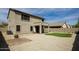 The backyard features low-maintenance landscaping, patio area, and artificial turf at 4415 E High Point Dr, Cave Creek, AZ 85331