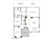 Second floor plan with Primary bedroom, open staircase, and three additional bedrooms at 4415 E High Point Dr, Cave Creek, AZ 85331