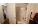 Clean shower area with functional fixtures at 444 W Fabens Ln, Gilbert, AZ 85233