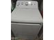 Close up of a white GE electric dryer with control panel and front-loading door at 623 W Guadalupe Rd # 214, Mesa, AZ 85210