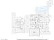 Detailed floor plan showcasing layout with pool, gazebo, living spaces, bedrooms, and garage at 8755 E Gary Rd, Scottsdale, AZ 85260