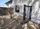 Fenced side yard with gravel at 8755 E Gary Rd, Scottsdale, AZ 85260