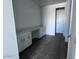 Bathroom with double sinks, light cabinets, and granite countertop at 32155 N Lone Rancher Way, San Tan Valley, AZ 85140