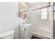 Bright bathroom featuring a subway-tiled shower and modern vanity at 4333 N 15Th Dr, Phoenix, AZ 85015