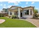 Large backyard with turf and low-maintenance desert landscaping at 18001 W Cassia Way, Goodyear, AZ 85338