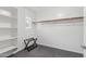 Walk-in closet with built-in shelving and ample storage space, designed for organization and convenience at 2305 N Heritage St, Buckeye, AZ 85396