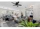 Spacious open-concept living area with seamless flow between living, dining, and kitchen areas, perfect for modern living at 2305 N Heritage St, Buckeye, AZ 85396