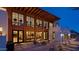 Beautiful outdoor patio and lounge area outside a modern building with a gym inside at 4849 N Camelback Ridge Rd # A309, Scottsdale, AZ 85251