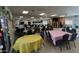 Bright banquet hall with tables and chairs, perfect for events and gatherings at 120 N Val Vista Dr # 230, Mesa, AZ 85213