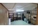 Spacious storage room featuring shelving and tile flooring at 120 N Val Vista Dr # 230, Mesa, AZ 85213