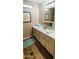This bathroom has new cabinets, a new sink, and decor at 120 N Val Vista Dr # 230, Mesa, AZ 85213