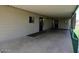 Spacious carport area with access to the house at 120 N Val Vista Dr # 230, Mesa, AZ 85213