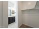 This walk-in closet is conveniently located off the bathroom at 1367 S Country Club Dr # 1276, Mesa, AZ 85210