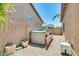 Well-maintained backyard with a storage shed and gravel landscaping for low maintenance at 15962 W Statler St, Surprise, AZ 85374