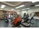 Well-equipped fitness center with modern exercise machines for cardio and strength training within the community at 17514 N Rainbow Cir, Surprise, AZ 85374