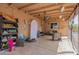 Covered patio with outdoor seating, decor, and ample space for entertaining at 19258 N 20Th Dr, Phoenix, AZ 85027