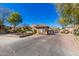 Community entrance with decorative landscaping and gated access at 20660 N 40Th St # 1112, Phoenix, AZ 85050