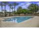 Sparkling community pool with plenty of space for relaxation and recreation under the sun at 2673 E Remington Pl, Chandler, AZ 85286