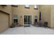 Private patio area with seating and easy access, perfect for relaxing and outdoor dining at 2673 E Remington Pl, Chandler, AZ 85286