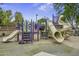 Vibrant community playground with slides and climbing structures for enjoyment and recreation at 2673 E Remington Pl, Chandler, AZ 85286