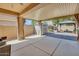 Inviting covered patio featuring an outdoor storage shed and gazebo for relaxing at 2857 N Mystic Ct, Casa Grande, AZ 85122