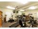 This is a spacious gym area with machines and weights at 300 S Val Vista Dr # 167, Mesa, AZ 85204