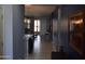 Stylish hallway with tile flooring leading to an open-concept living area at 429 N San Ricardo N Trl, Casa Grande, AZ 85194