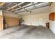 Spacious garage with ample storage cabinets and room for parking at 43142 N Outer Bank Dr, Anthem, AZ 85086