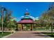 Charming gazebo with detailed architecture, provides a focal point for community events and relaxation at 43142 N Outer Bank Dr, Anthem, AZ 85086