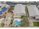 Home with a pool and patio, surrounded by desert landscaping and neighboring homes at 4864 E Eden Dr, Cave Creek, AZ 85331