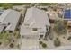 Stunning aerial view of a single-Gathering home with desert landscaping and a tile roof at 4864 E Eden Dr, Cave Creek, AZ 85331