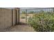 Gated side yard with desert landscaping at 4864 E Eden Dr, Cave Creek, AZ 85331