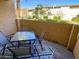 Relaxing outdoor patio with comfortable seating, perfect for enjoying the Arizona weather at 8055 E Thomas Rd # G101, Scottsdale, AZ 85251